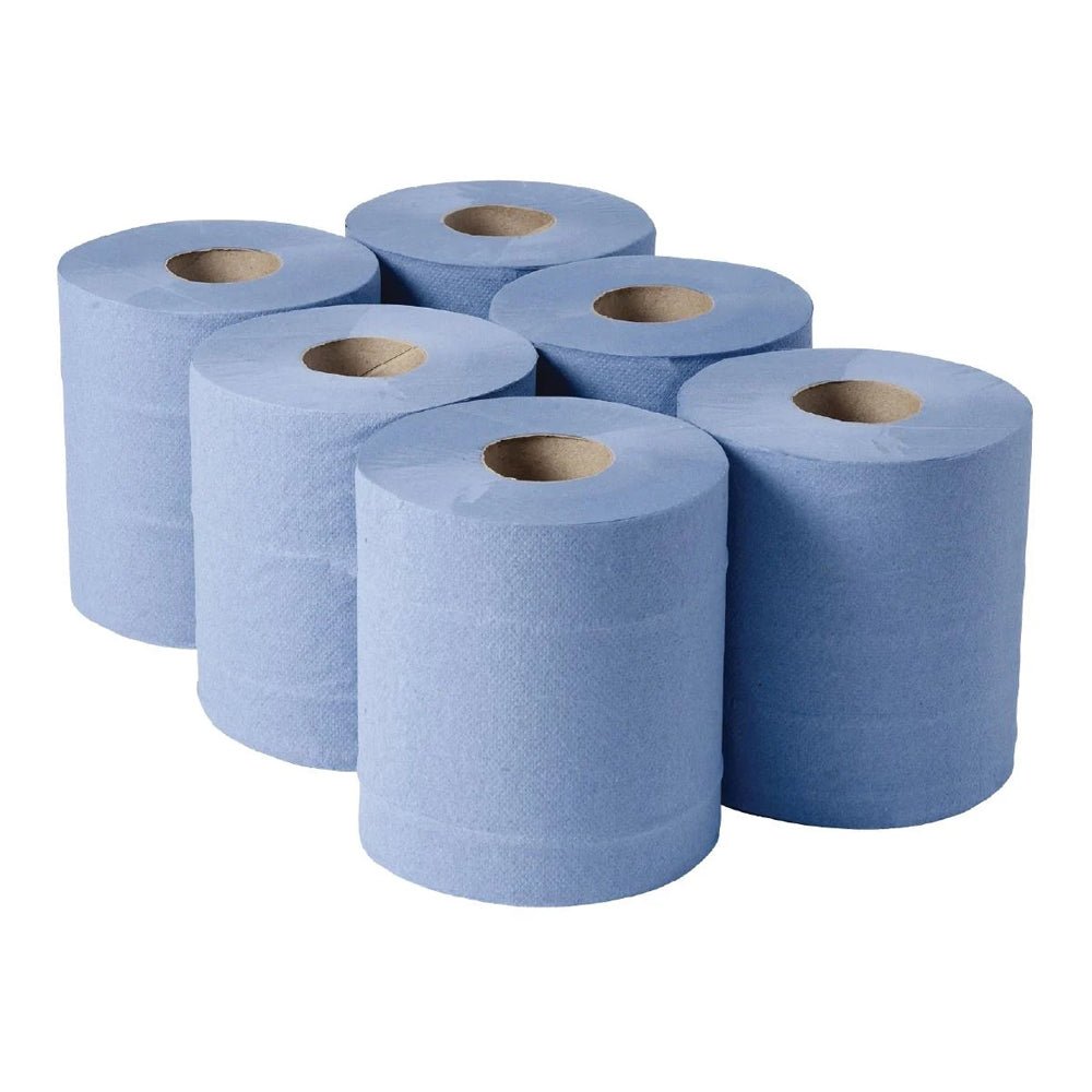Blue Roll KR0151 Centrefeed 150M 2 Ply (6 Rolls)
