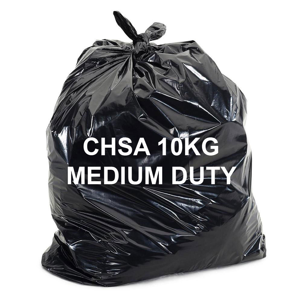 Black Sacks Med Duty 18x29x39 (Case of 200)
