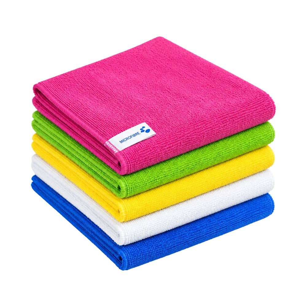 Microfibre Cleaning Cloths 200gsm 40cm x 40cm (Pack of 10)