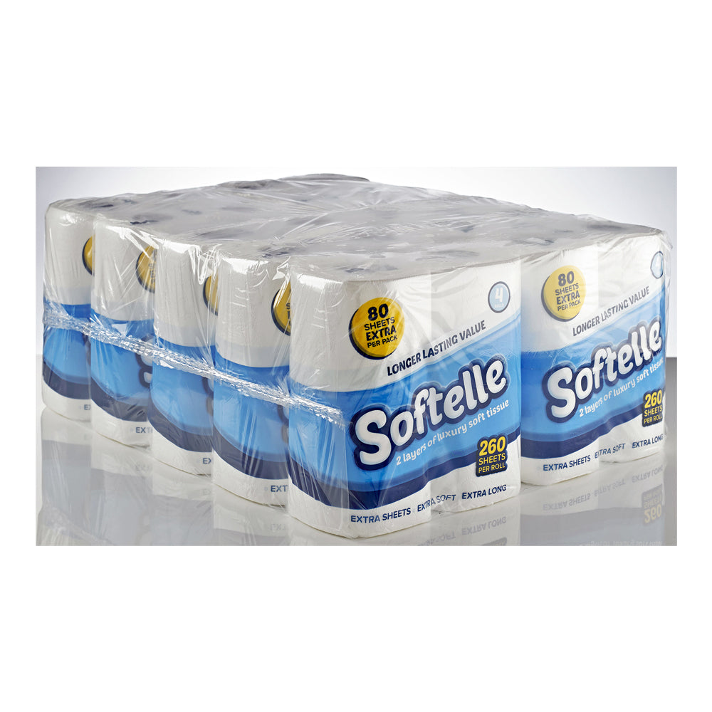 Serene Softelle Toilet Paper 2 Ply 260 Sheet (Case 40)