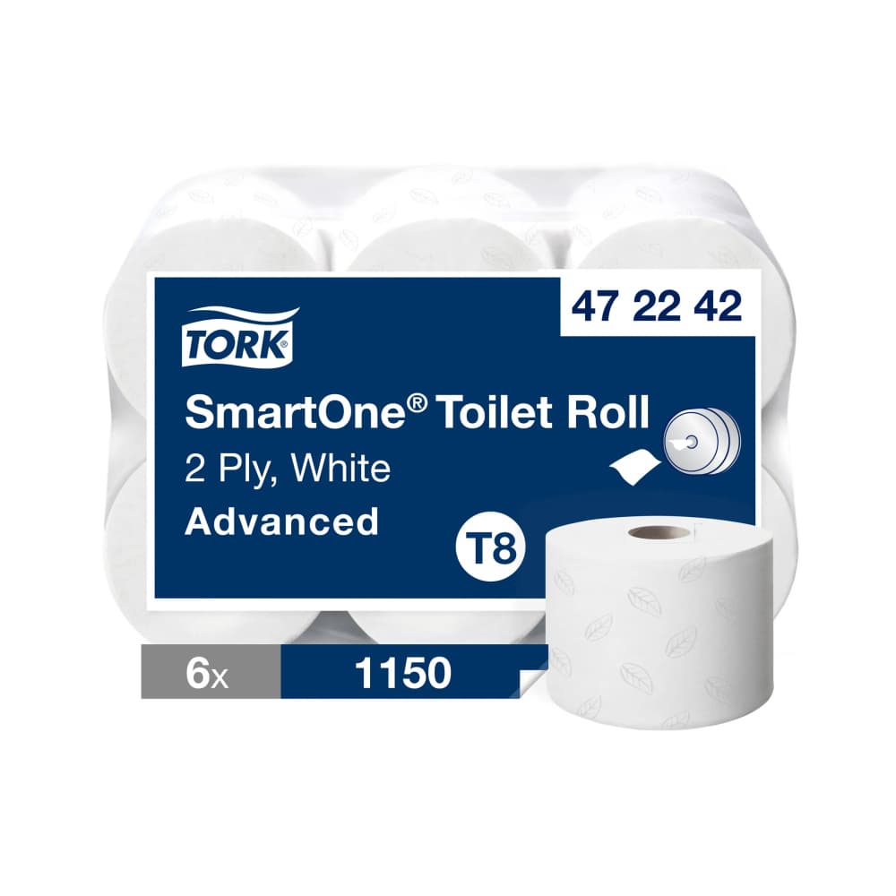 Tork 472242 SmartOne Toilet Rolls (6 Rolls)