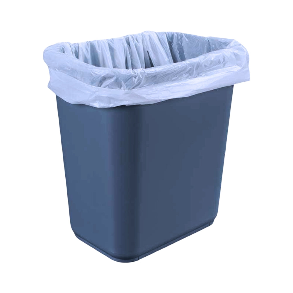 White Square Bin Liners Heavy Duty 30LT (Case 500)
