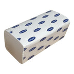 Bulkysoft 84500 Premium White V-Fold Hand Towels 2 Ply (Case 4000) Hand Towels