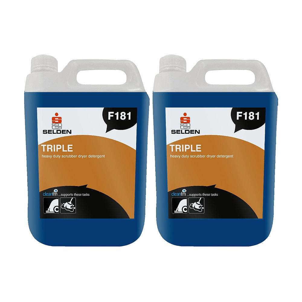 Selden F181 Triple Heavy Duty Scrubber Drier Detergent