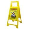 Economy Non-Tip Folding Safety Sign: 62cm high