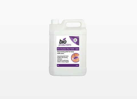 Bio Xtra – Emulsion Floor Polish: 5Ltr