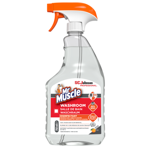 Mr Muscle Washroom Cleaner: 6 x 750ML