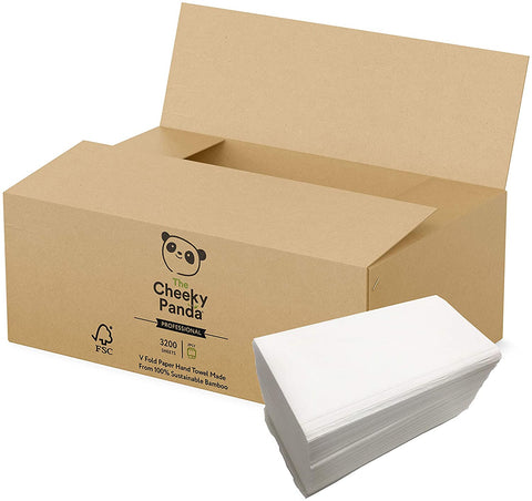 Cheeky Panda Z Fold Flushable Hand Towels