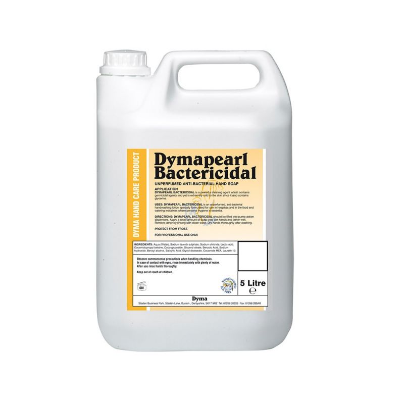 Dymapearl Bactericidal Hand Wash 5 Litre