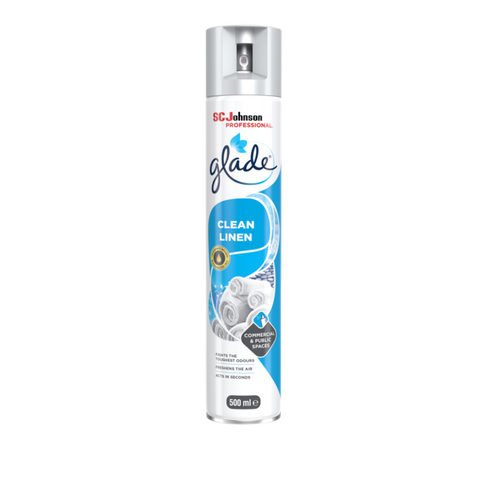 Glade Clean Linen Air Freshener 12 x 400ml