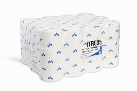 KR0122 Coreless Toilet Roll: (Case of 36)