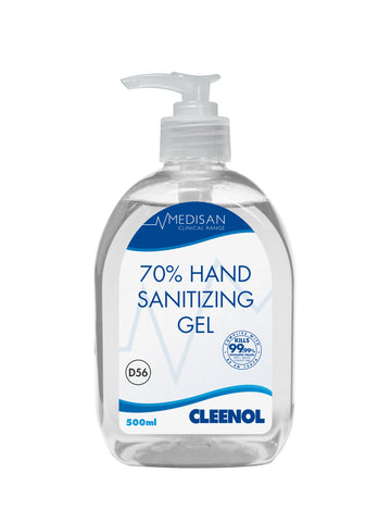 Medisan 70% Alcohol Hand Sanitiser Gel 500ml & 5ltr