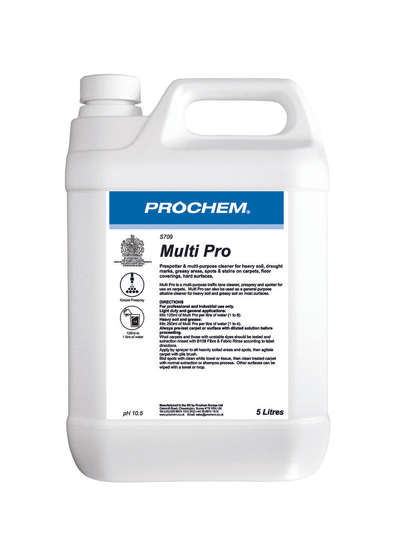 Prochem Multi Pro: 5Ltr