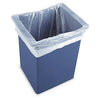 White Bin Liners H.D. Square: Case 500