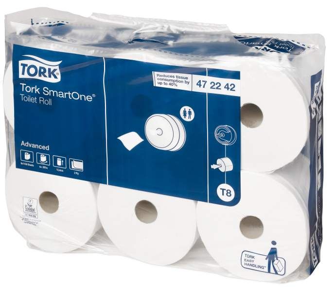 Tork SmartOne Standard Toilet Rolls x 6